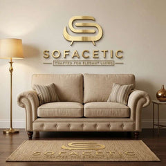 Tanzo Chenile Luxury Fabric Sofa