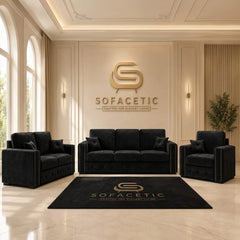 Ruby Alaska Naples Sofa Set