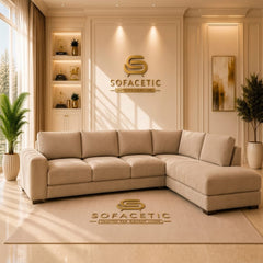 Salon Naples Fabric Sofa