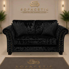 Harrison Juxon Crush velvet Sofa Set