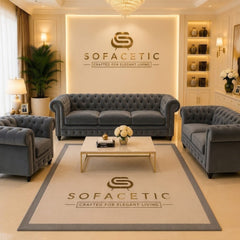 Olympia Chesterfield Naples Sofa Set