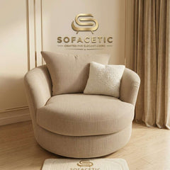 Rivo Chenille Fabric Sofa Set