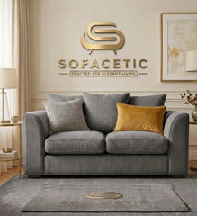 Rivo Chenille Fabric Sofa Set