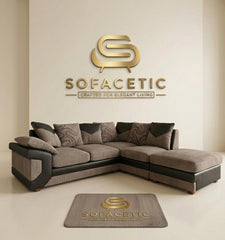 Dino Chenille Modern Sofa Set