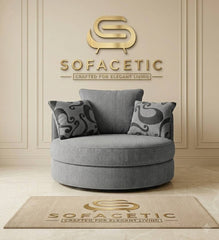 Dino Chenille Modern Sofa Set