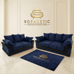 Dino Chenille Modern Sofa Set