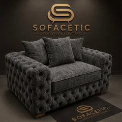 Ashton Chenille Luxury Sofa Set