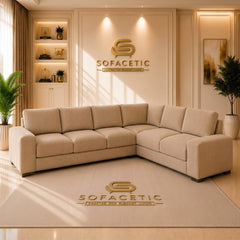 Salon Naples Fabric Sofa