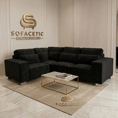 Salon Chenille Fabric Sofa