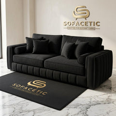 Lilly Chenille Fabric Luxury Sofa Set