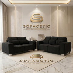 Salon Chenille Fabric Sofa