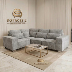 Salon Chenille Fabric Sofa