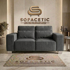 Salon Chenille Fabric Sofa