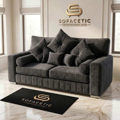 Lilly Chenille Fabric Luxury Sofa Set