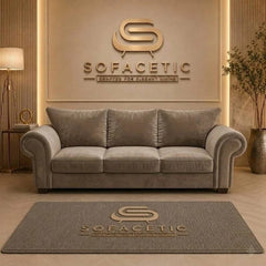 Monzi Plush velvet Contemporary Sofa Set