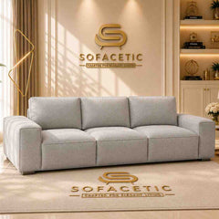 Salon Naples Fabric Sofa
