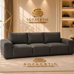 Salon Naples Fabric Sofa