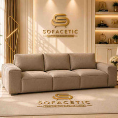 Salon Naples Fabric Sofa