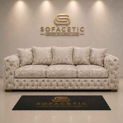 Ashton Crush velvet Fabric Luxury Sofa Set