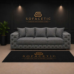 Ashton Jumbo Cord Fabric Luxury Sofa Set