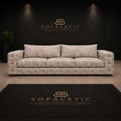 Ashton Naples Fabric Luxury Sofa Set