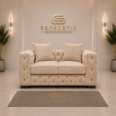 Ashton Plush velvet Luxury Sofa Set