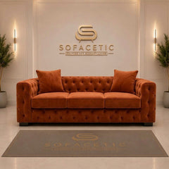 Ashton Plush velvet Luxury Sofa Set