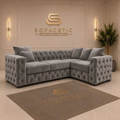 Ashton Plush velvet Luxury Sofa Set