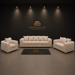 Ashton Chenille Luxury Sofa Set