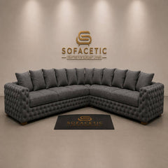 Ashton Chenille Luxury Sofa Set