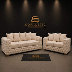 Ashton Chenille Luxury Sofa Set