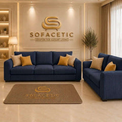 Rivo Jumbo Cord Fabric Sofa Set