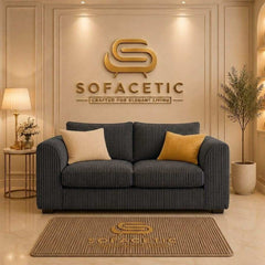 Rivo Jumbo Cord Fabric Sofa Set