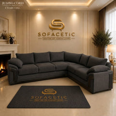 Dino Jumbo Cord Modern Sofa Set