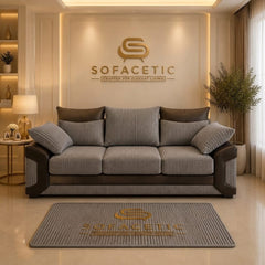 Dino Jumbo Cord Modern Sofa Set