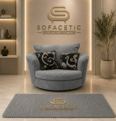 Shanon Jumbo Cord Fabric Stylish Sofa Set