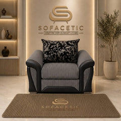 Shanon Jumbo Cord Fabric Stylish Sofa Set