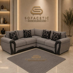 Shanon Jumbo Cord Fabric Stylish Sofa Set
