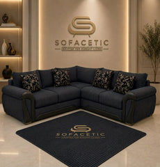 Shanon Jumbo Cord Fabric Stylish Sofa Set