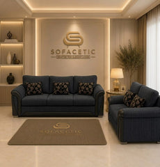 Shanon Jumbo Cord Fabric Stylish Sofa Set