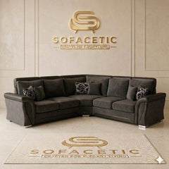 Shanon Chenile Fabric Stylish Sofa Set