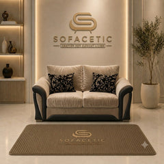 Shanon Plush Velvet Fabric Stylish Sofa Set