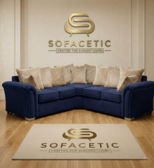 Juxen Chenile Designer Sofa Set