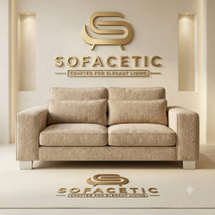 Sleefy Chenile Comfort Sofa Set