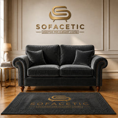 Tanzo Plush velvet Luxury Fabric Sofa