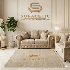 Tanzo Crush velvet Luxury Fabric Sofa