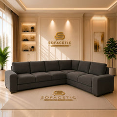 Salon Naples Fabric Sofa