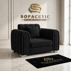 Lilly Chenille Fabric Luxury Sofa Set