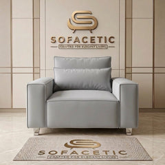 Salon Plush Velvet Sofa