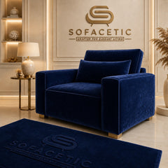 Sleefy Plush velvet Comfort Sofa Set